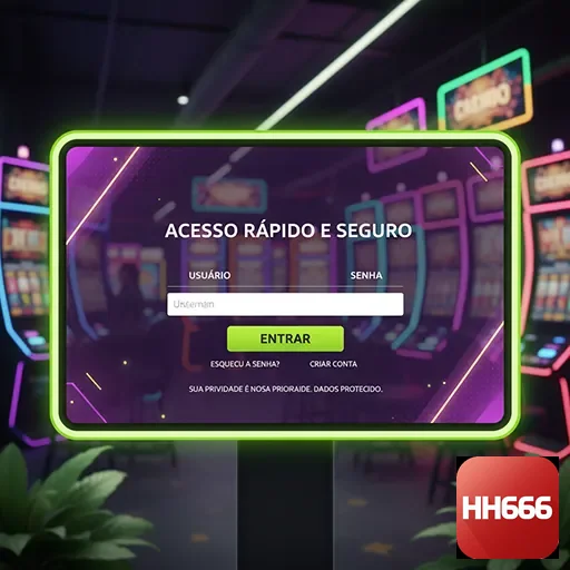 Ilustração de Explore o Aplicativo do hh666: Acesso Rápido e Seguro
